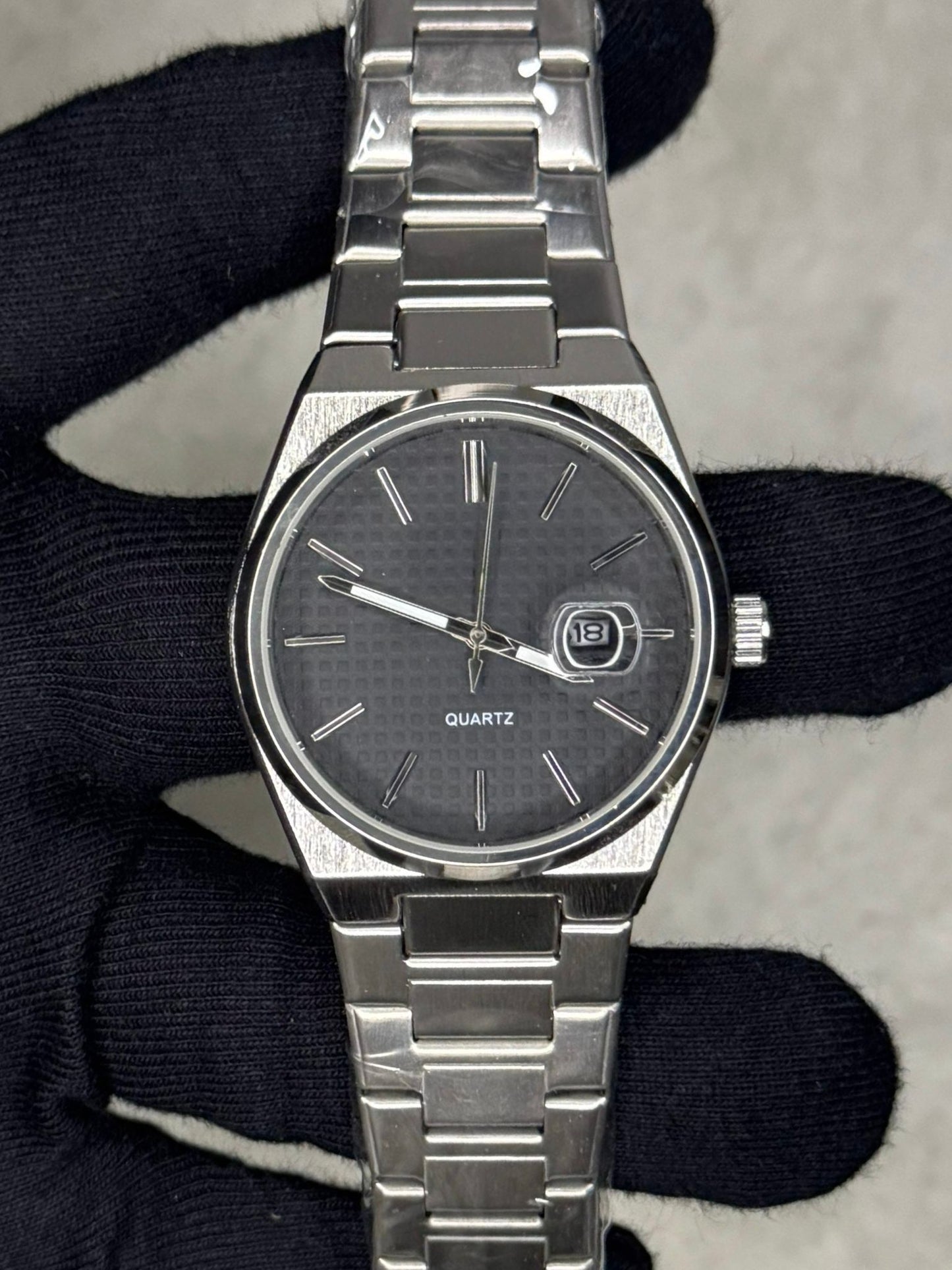 TSST Silver Black | Paslanmaz Çelik