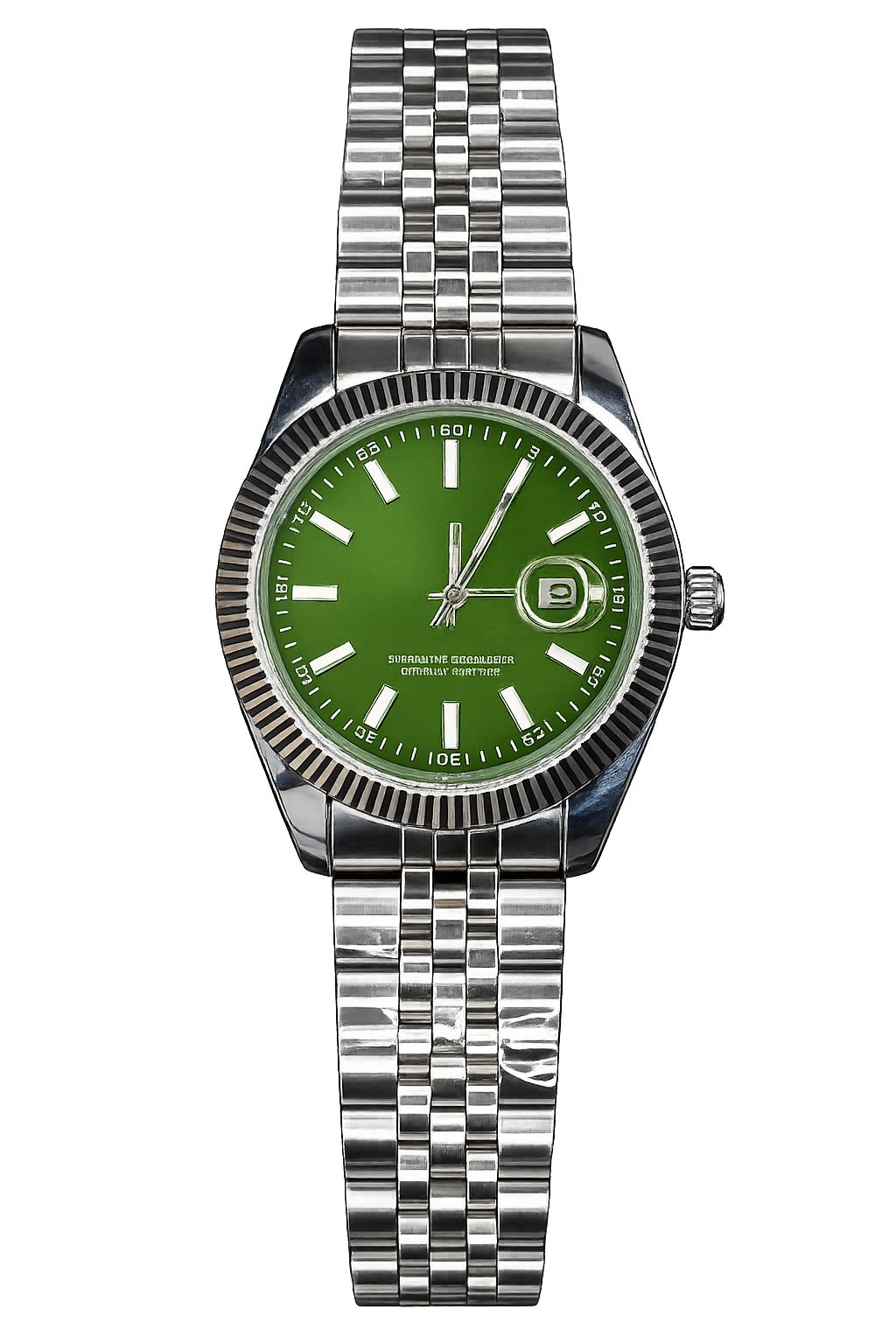 RLX DJ Green Fluted | Paslanmaz Çelik