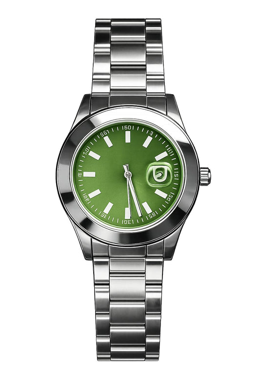 RLX DD Silver Green | Paslanmaz Çelik