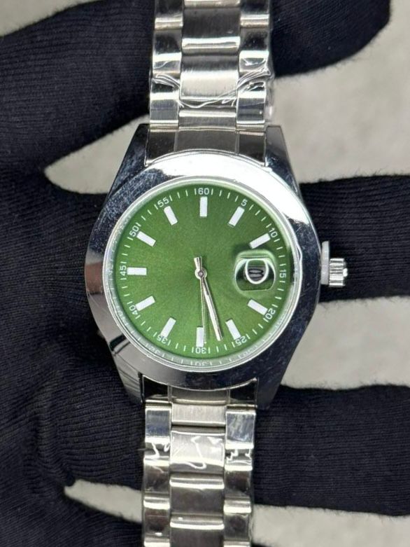 RLX DD Silver Green | Paslanmaz Çelik