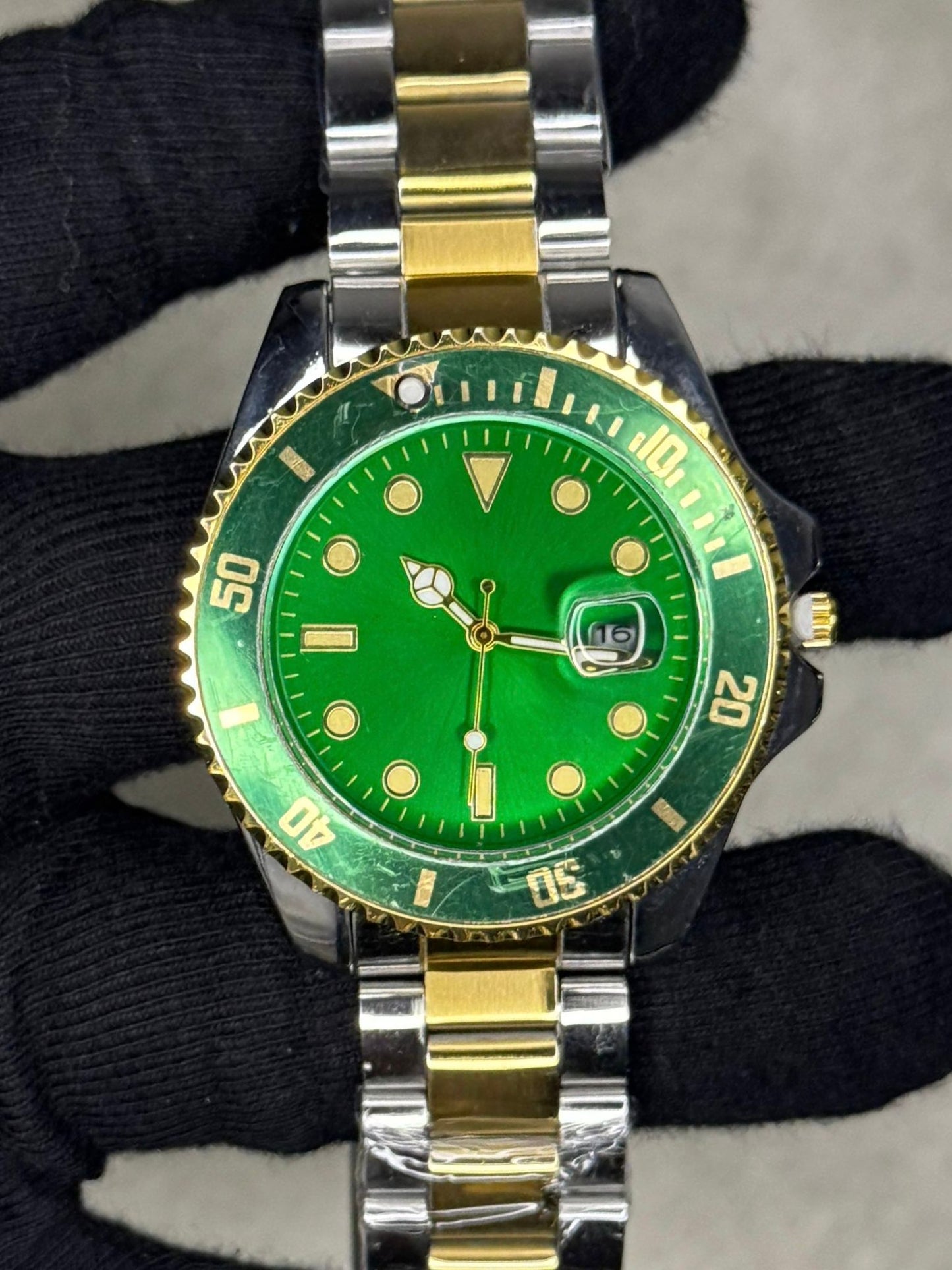 RLX SUB Green Gold | Paslanmaz Çelik