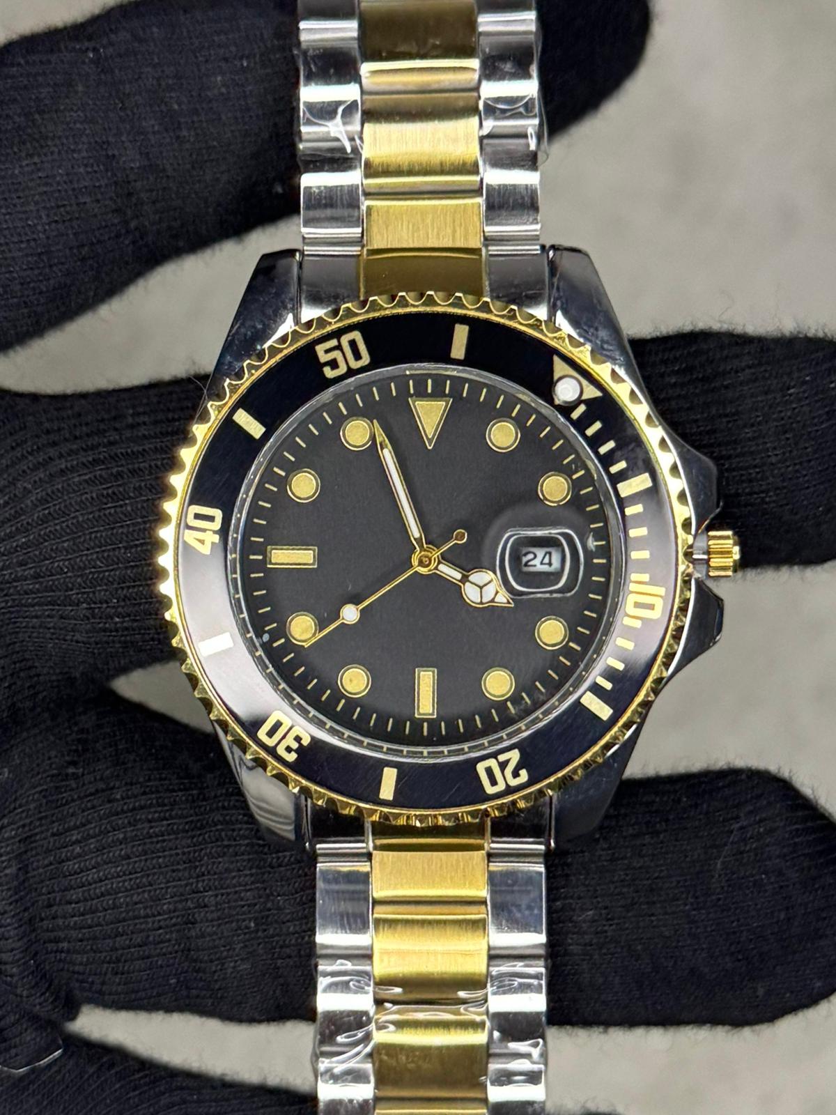 RLX SUB Gold Black | Premium Diver